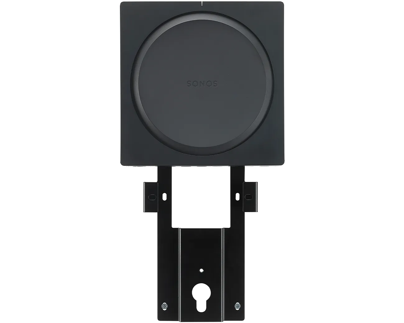 Mountson - Supporto Da Parete Premium Per Sonos Sub, In Acciaio Di Alta Qualità, Colore Nero